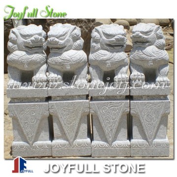Small size stone lions, Chinese style stone sculpture for sale