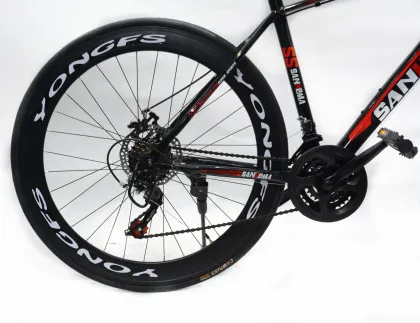 26 Inch Professional Steel Frame Fixie Bike and 21 Speed Trek Marlin 2021 Mountain Bike for Men