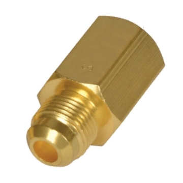 3/8 M to 1/2 F flare reducing adapter