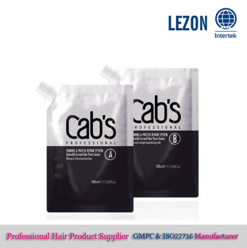 ISO22716 Hair Straightening Hair Relaxer Cream