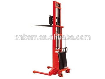 one ton PLATFORM AND FORK LIFT