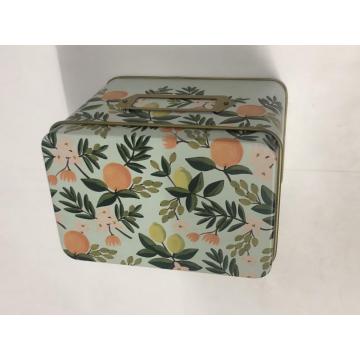 Tinplate Rectangular Box Food Iron Box Cookie Box