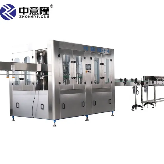 3-in-One Water Filling Machine for Pure Water and Bottled Water Production Line