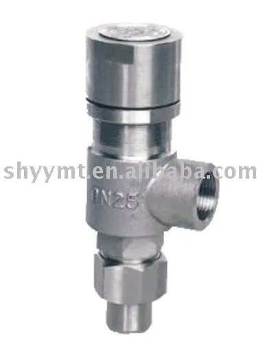 Spring Loaded Low Lift Thread Type Safety Valve