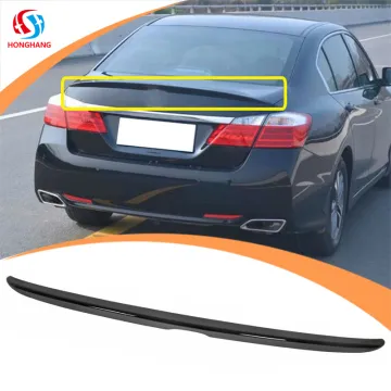 Honghang ABS Material Unpainted Rear Wing Spoiler for Honda Accord 2013-2019