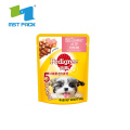 Standing Up Pet Food Emballage Hundemadspose