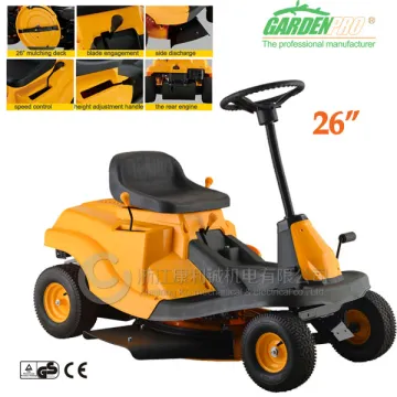 mini riding lawn mover/riding brush mower/small riding mower/ride on mover