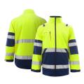 Ansi Hi Vis Jacket Machnamhach Teirmeach Teirmeach Geimhridh