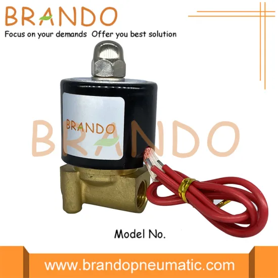 2W025-08 1/4'' NC Direct Acting Brass Solenoid Valve