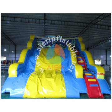 2017 Aier inflatable slide/titanic inflatable slide/swimming pool inflatable water slide
