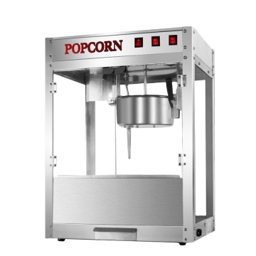 Kawalan automatik badan keluli tahan karat 12oz mesin popcorn elektrik