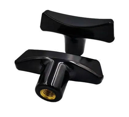 T shaped Bakelite clamping handle knobs
