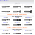 Hartmetall-CNC-Mini-Senkfräswerkzeuge für Metall