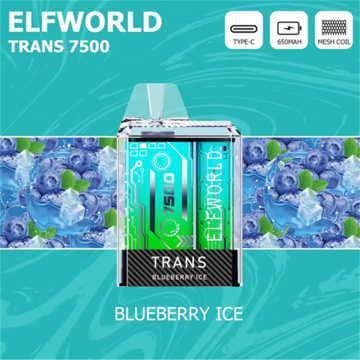 Elfworld trans 7500 Disposable Vape 75000 Puffs