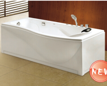 1400mm Length Single Person Tub Massage Bathtub