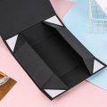 Magnetic Foldable Black Box Packaging for Gift