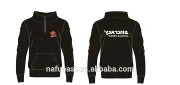 Sweatshirt hoodie zipper embroidery print fleece winter 2016-17 promotion