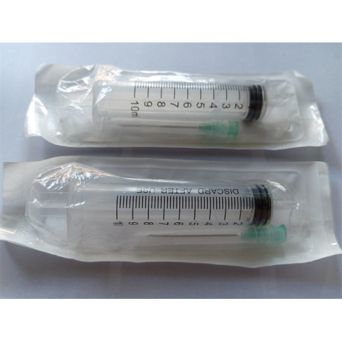 10ml disposable syringes with blister packing