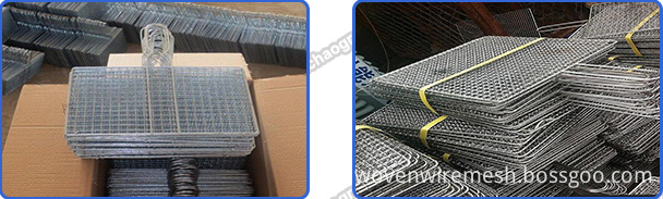 packing of barbecue mesh