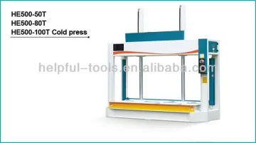 Hydraulic cold press