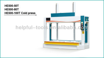 Hydraulic cold press