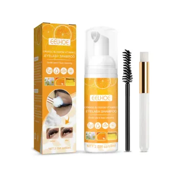 Professional EELHOE Lash Makeup Remover: Cleansing False Eyelash Glue and Enhancing Natural Eyelashes with Mousse Formula