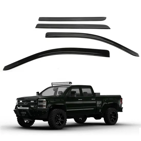 Acrylic Sun Shade Wind Deflector Visor for Silverado 2014-2016