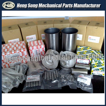 Excavator engine 6D22 cylinder liner kit, engine rebuilt kit for sale