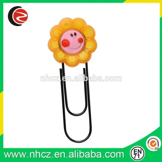 Sunflower Memo Clips