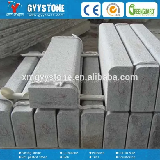 High quality granite stone curbing driveway for walkways