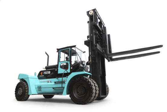 Forklift With Cabin and ZF Transmission