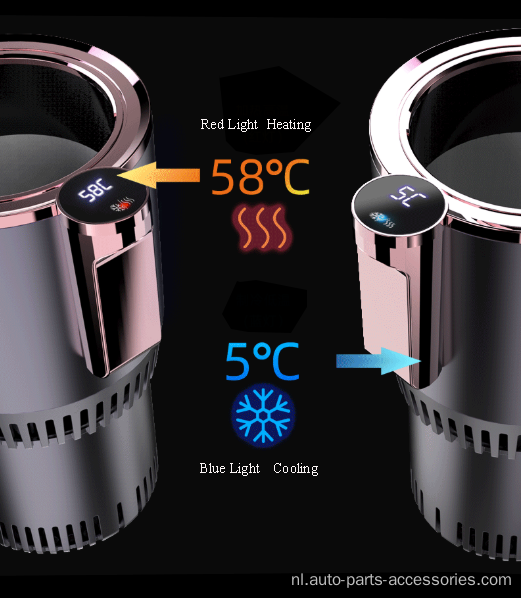 Elektrische autokoeler Warmer Holder Car Cup