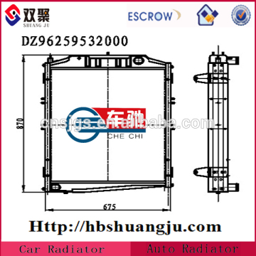 All Aluminum Pickup Trucks radiator