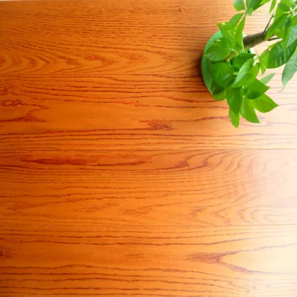 Red Protective Floor Scratches: Unfinished Hardwood Flooring Decor