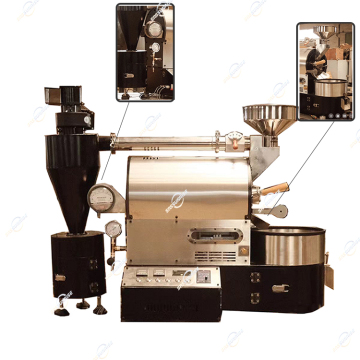 Commercial Electric Gas Coffee Bean Roasting Machine - 5KG to 6KG Capacity