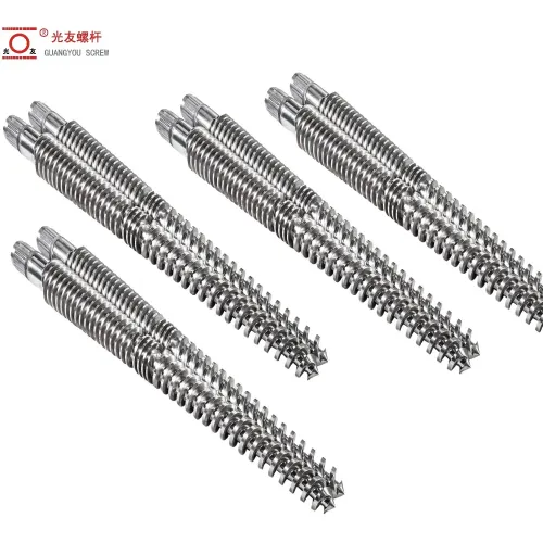 Oem bimetallic twin screw at bariles para sa mga linya ng extrusion ng PVC