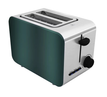 2-Slice Stainless Steel Smart Toaster - Kitchen Appliances for Toast and Light Meals