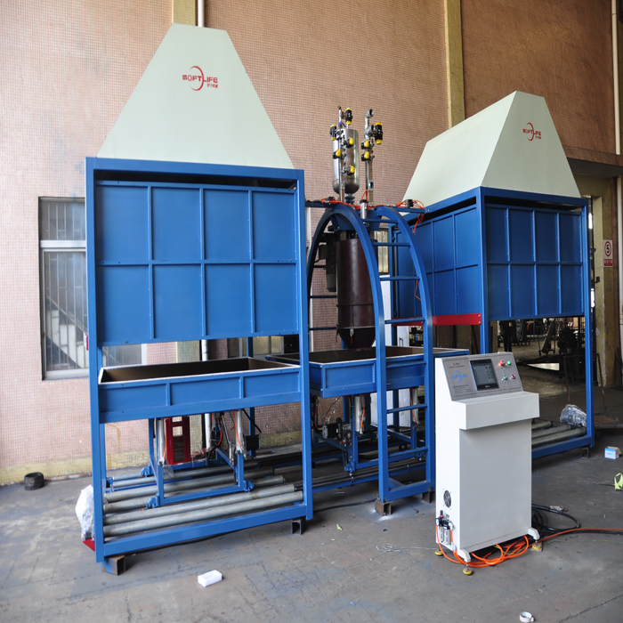 High efficiency automatic continuous foaming machine