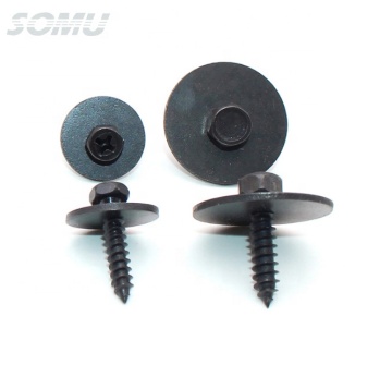 Chassis Engine Guard Self-Tapping Screw with Pad Leaf Plate Buckle Fender