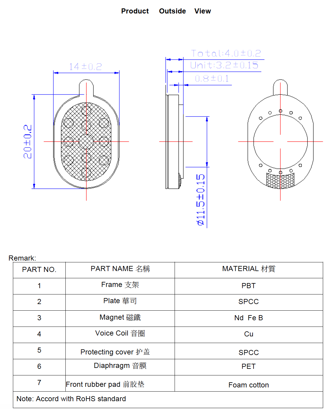 Circular Cavity Speaker Circular Cavity Speaker