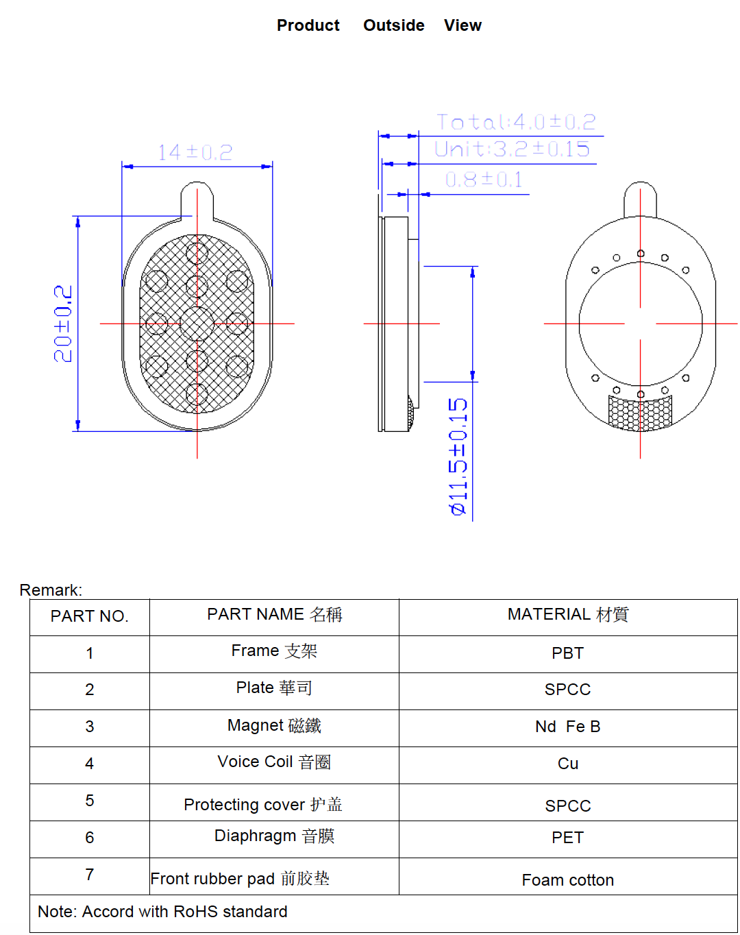 Circular Cavity Speaker 