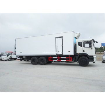 Dongfeng 6x4 fish/meat transport cold freezer