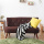 Japanse Houten Benen Loveseat Linnen Armless Sofa