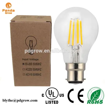 4000k dimmable vintage led filament edison bulb led b27 bulb lamp led screw type led bulb