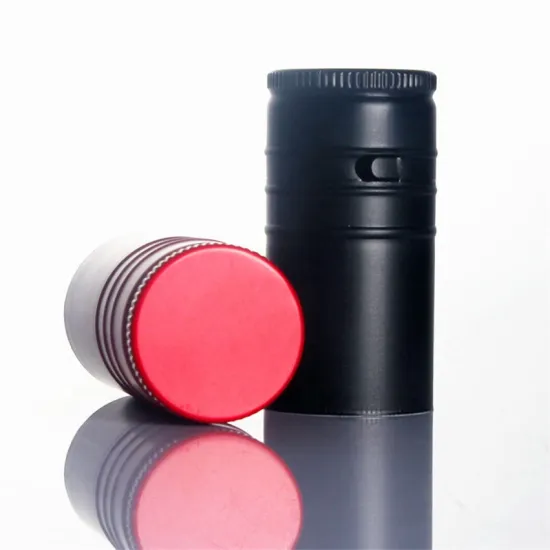 Red Wine Aluminium Screwcaps