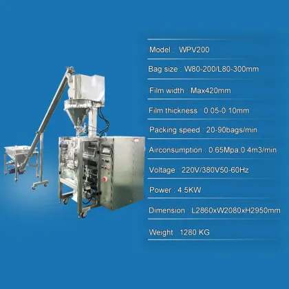 Auto 500g 1000g Instant Drink Powder Packing Machine