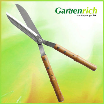 GARDENRICH RG3101 fully polished surface finish and high carbon steel blade hedge scissors