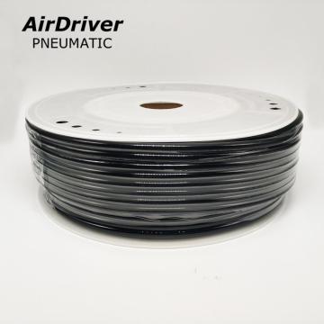 Black Flexible PU Pneumatic Hose 6mm OD