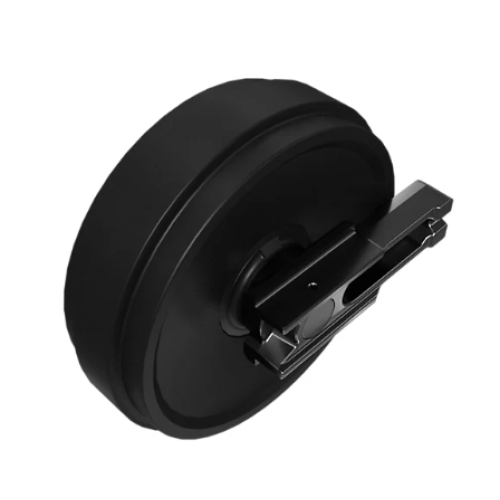 Excavator 345GC guide wheel assembly 496-2921, track regulator guide wheel 4962921