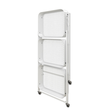 Multi-Roll 3-Tier-Stahlwagen Küchenwagen-beweglicher Lagerhalter Metall Rolling Cart